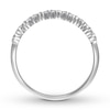 Thumbnail Image 3 of Now + Forever Diamond Anniversary Band 1/20 ct tw Round-cut 14K White Gold