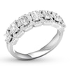 Thumbnail Image 4 of Now + Forever Emerald-cut Diamond Anniversary Band 1-1/3 ct tw 14K White Gold