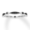 Thumbnail Image 1 of Now + Forever Black Diamond Anniversary Band 1/4 ct tw 10K White Gold