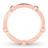 Thumbnail Image 1 of Black Diamond Anniversary Band 1/4 ct tw 10K Rose Gold