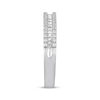 Thumbnail Image 2 of Diamond Anniversary Band 1/5 cttw Round/Baguette 10K White Gold