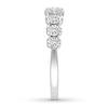 Thumbnail Image 2 of Diamond Anniversary Band 1/3 ct tw Round-cut 10K White Gold