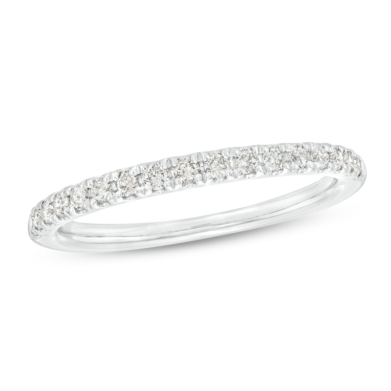 Main Image 1 of Now + Forever Diamond Band 1/4 ct tw Round-cut 10K White Gold