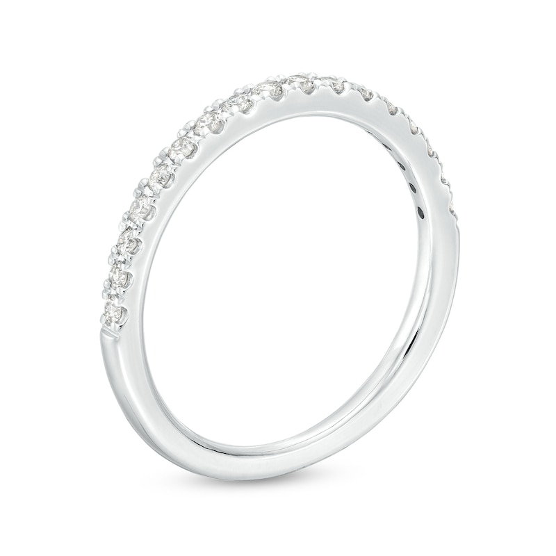 Diamond Band 1/4 ct tw Round-cut 10K White Gold