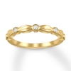 Thumbnail Image 1 of Now + Forever Diamond Anniversary Band 1/20 ct tw Round/Bezel 10K Yellow Gold
