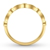 Thumbnail Image 2 of Now + Forever Diamond Anniversary Band 1/20 ct tw Round/Bezel 10K Yellow Gold