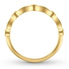 Thumbnail Image 1 of Diamond Anniversary Band 1/20 ct tw Round/Bezel 10K Yellow Gold