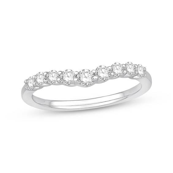 Diamond Anniversary Band 1/2 ct tw Round-cut 14K White Gold