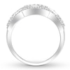 Thumbnail Image 1 of Diamond Anniversary Band 3/4 ct tw Round-cut 14K White Gold