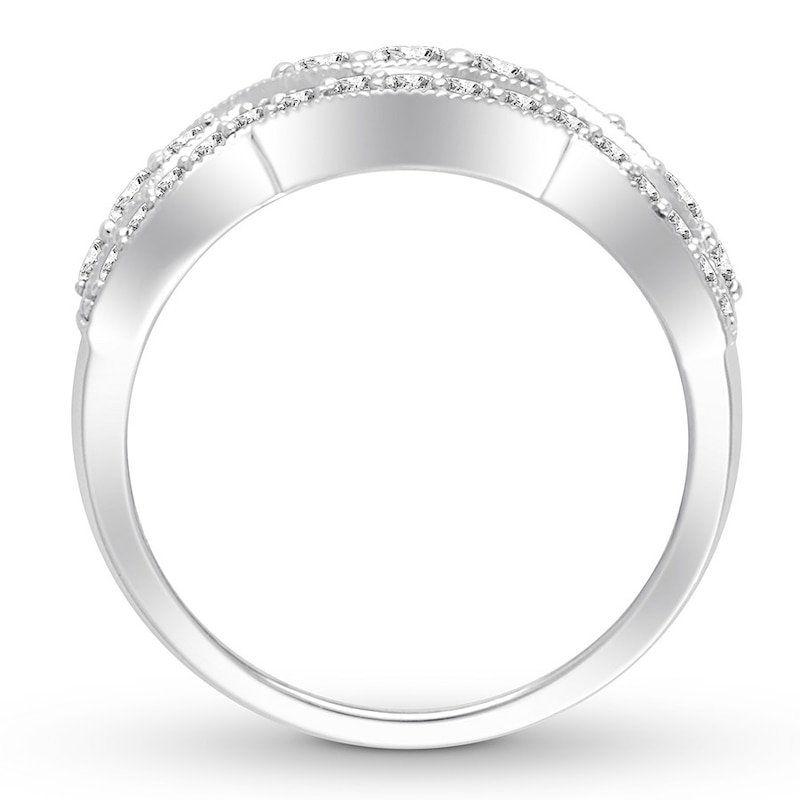 Diamond Anniversary Band 3/4 ct tw Round-cut 14K White Gold