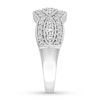 Thumbnail Image 2 of Diamond Anniversary Band 3/4 ct tw Round-cut 14K White Gold
