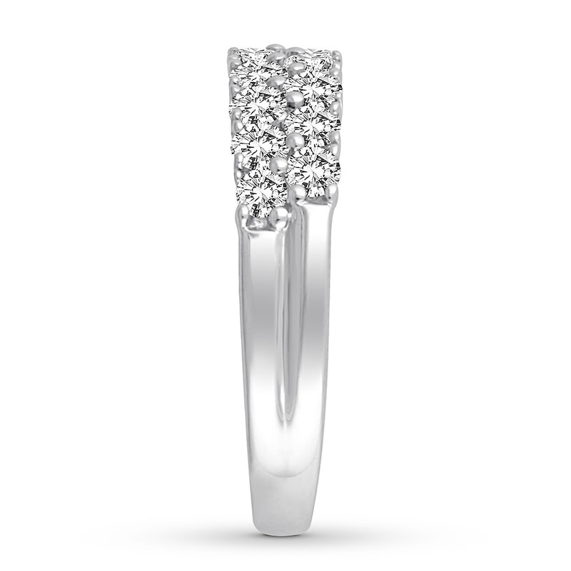 Diamond Anniversary Band 1 ct tw Round-cut 14K White Gold