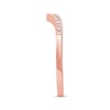 Thumbnail Image 1 of Diamond Anniversary Band 1/10 ct tw Round-cut 10K Rose Gold