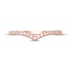 Thumbnail Image 3 of Diamond Anniversary Band 1/10 ct tw Round-cut 10K Rose Gold
