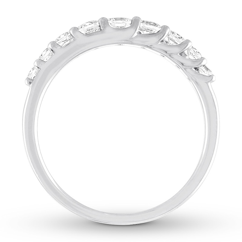 Diamond Anniversary Band 1/2 ct tw Round-cut 14K White Gold