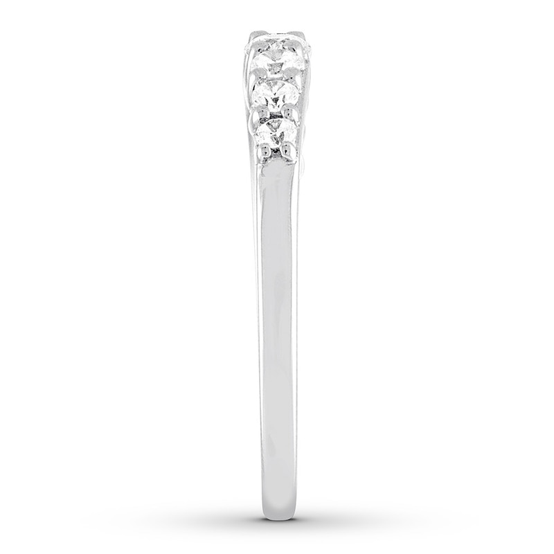 Diamond Anniversary Band 1/2 ct tw Round-cut 14K White Gold