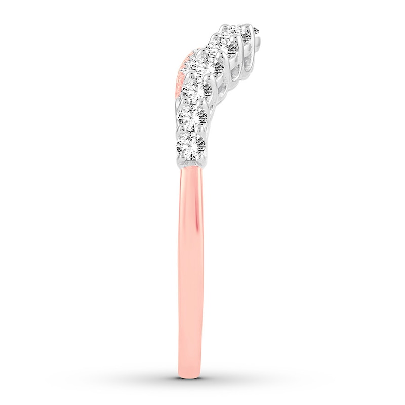 Diamond Anniversary Band 1/2 ct tw Round-cut 14K Rose Gold