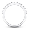 Thumbnail Image 1 of Certified Diamond Anniversary Band 1/2 ct tw 14K White Gold
