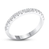 Thumbnail Image 3 of Certified Diamond Anniversary Band 1/2 ct tw 14K White Gold