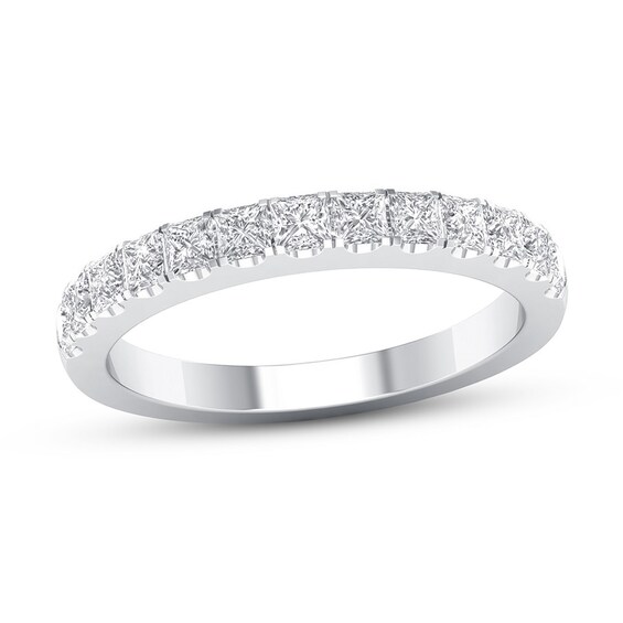 Now + Forever Certified Diamond Anniversary Band 1 ct tw 14K White Gold