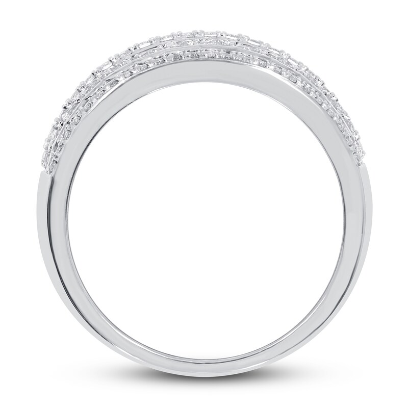 Diamond Anniversary Band 1 ct tw Round-cut 10K White Gold