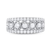 Thumbnail Image 3 of Diamond Anniversary Band 1 ct tw Round-cut 10K White Gold