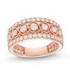 Thumbnail Image 1 of Diamond Anniversary Band 1 ct tw Round-cut 10K Rose Gold