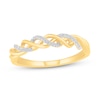 Thumbnail Image 0 of Diamond Anniversary Ring 1/10 ct tw 10K Yellow Gold