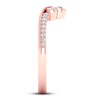 Thumbnail Image 2 of Diamond Anniversary Ring 1/5 ct tw 10K Rose Gold