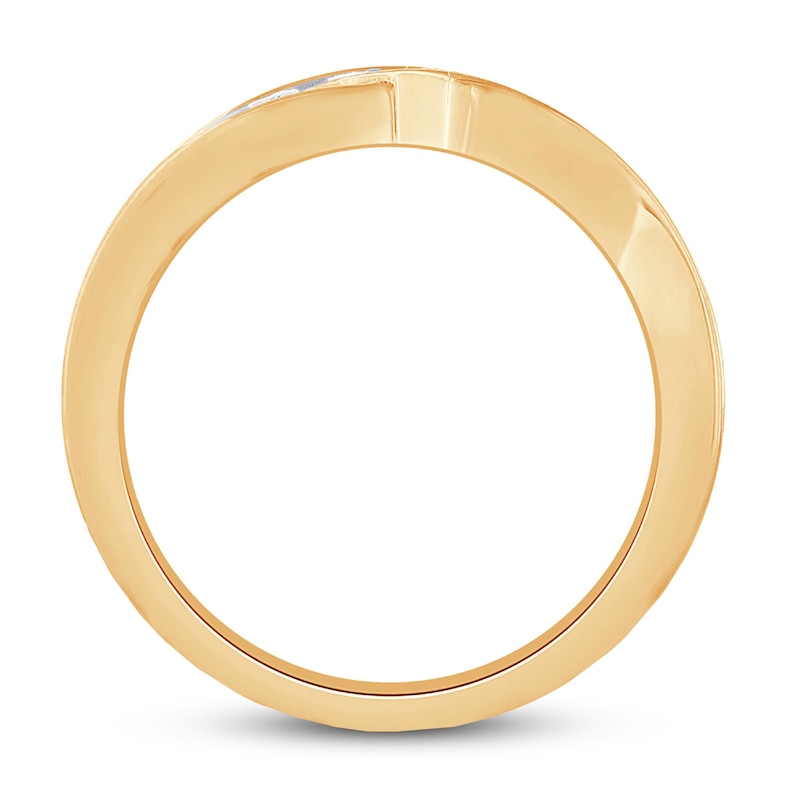 Diamond Anniversary Ring 1/6 ct tw 10K Yellow Gold