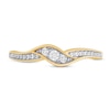 Thumbnail Image 3 of Diamond Anniversary Ring 1/6 ct tw 10K Yellow Gold