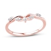 Thumbnail Image 1 of Now + Forever Diamond Contour Ring 1/8 ct tw 14K Rose Gold