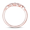 Thumbnail Image 1 of Diamond Contour Ring 1/8 ct tw 14K Rose Gold