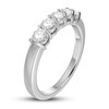 5-Stone Diamond Anniversary Ring 1/2 ct tw Round-cut 14K White Gold