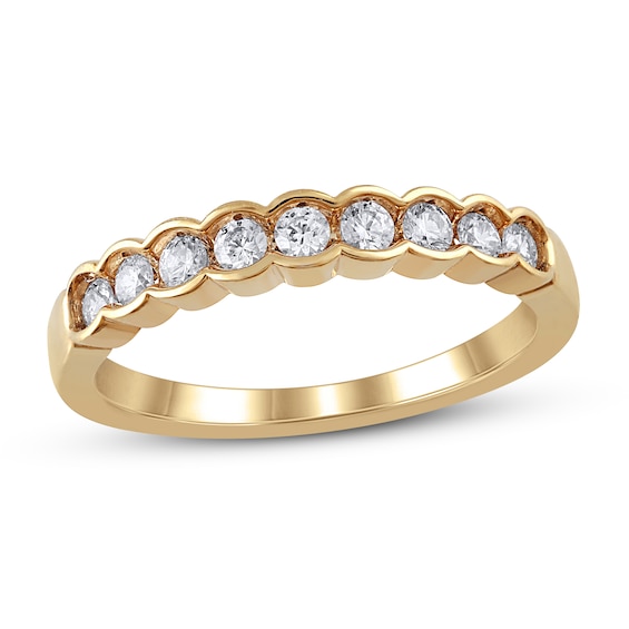 Now + Forever Diamond Anniversary Ring 1/3 ct tw in 14K Yellow Gold