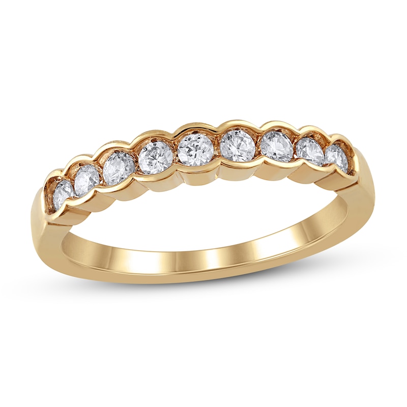 Main Image 1 of Now + Forever Diamond Anniversary Ring 1/3 ct tw in 14K Yellow Gold
