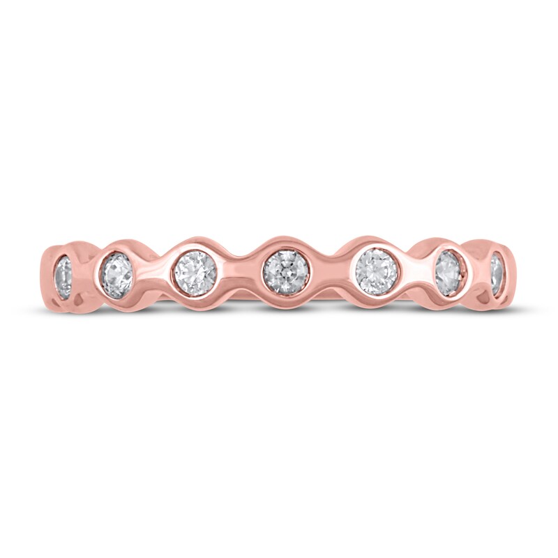 Main Image 3 of Now + Forever Diamond Anniversary Ring 1/5 ct tw in 10K Rose Gold