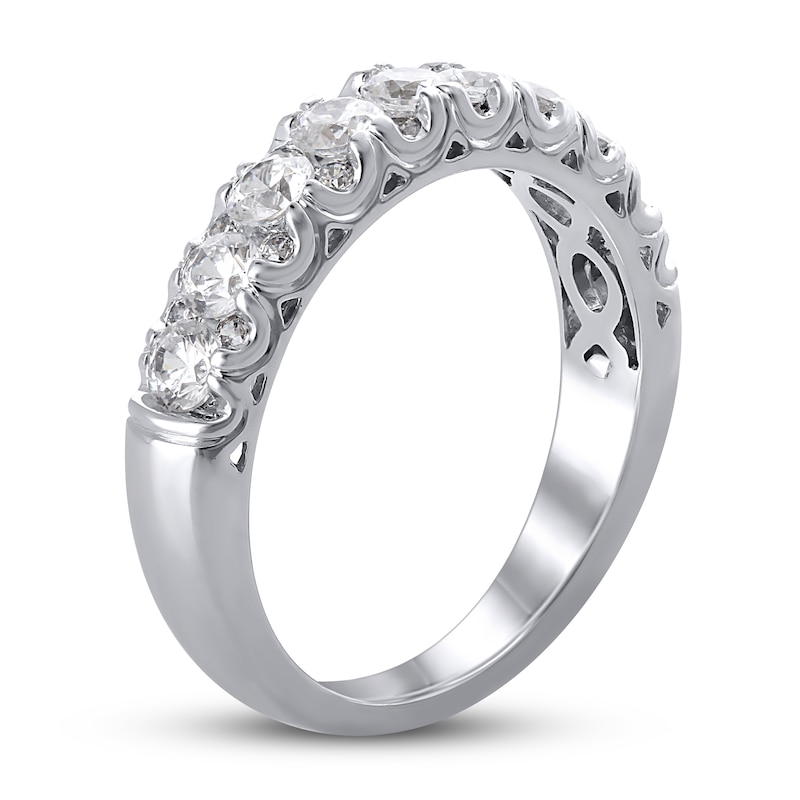 Main Image 2 of Now + Forever Diamond Anniversary Ring 1 ct tw in 14K White Gold