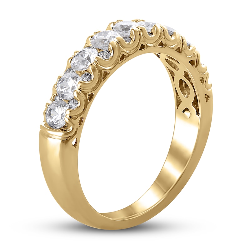 Main Image 2 of Now + Forever Diamond Anniversary Ring 1 ct tw in 14K Yellow Gold