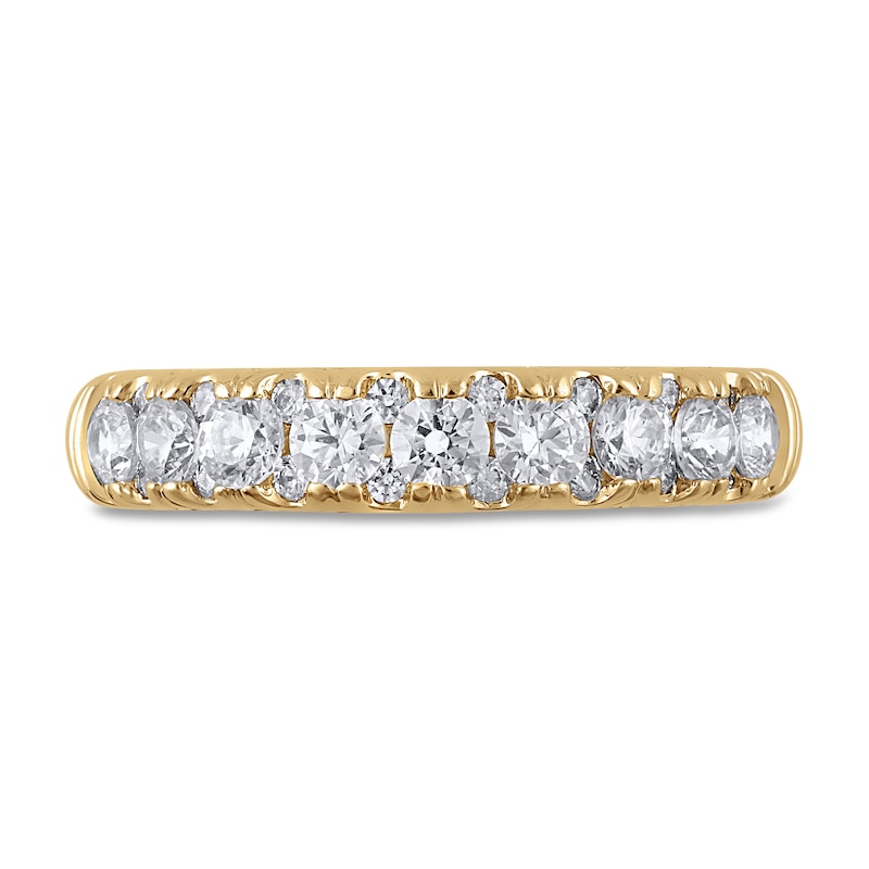 Main Image 3 of Now + Forever Diamond Anniversary Ring 1 ct tw in 14K Yellow Gold