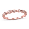 Thumbnail Image 0 of Diamond Anniversary Ring 1/10 ct tw in 10K Rose Gold