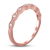 Thumbnail Image 1 of Diamond Anniversary Ring 1/10 ct tw in 10K Rose Gold
