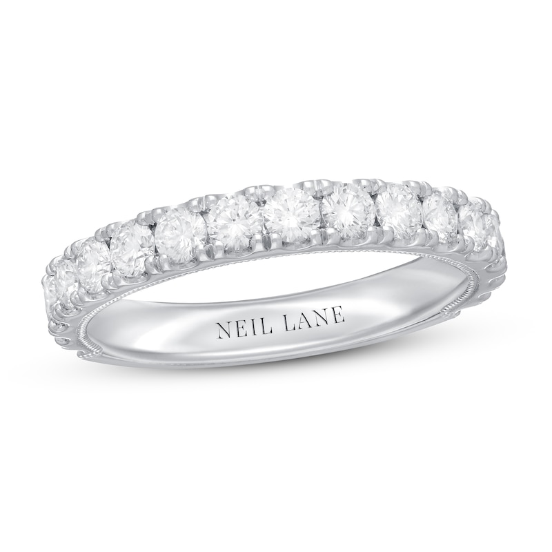 Main Image 1 of Neil Lane Premiere Diamond Anniversary Ring 1 ct tw Round-cut 14K White Gold