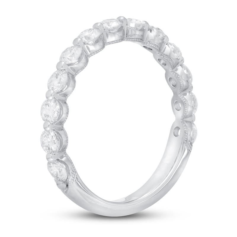 Main Image 2 of Neil Lane Premiere Diamond Anniversary Ring 1 ct tw Round-cut 14K White Gold