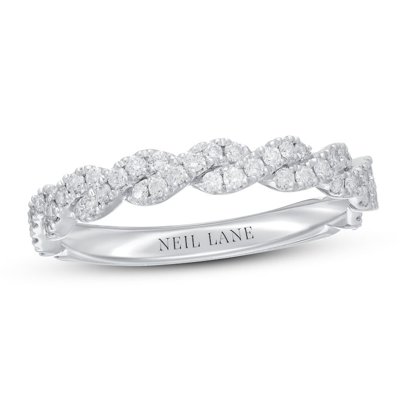 Main Image 1 of Neil Lane Premiere Diamond Anniversary Ring 3/8 ct tw Round-cut 14K White Gold