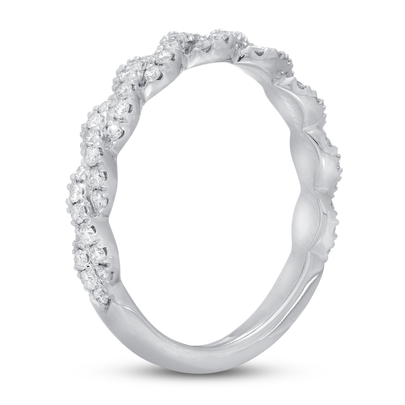 Main Image 2 of Neil Lane Premiere Diamond Anniversary Ring 3/8 ct tw Round-cut 14K White Gold