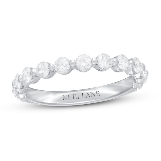 Neil Lane Premiere Diamond Anniversary Ring / ct tw Round-cut 14K White Gold