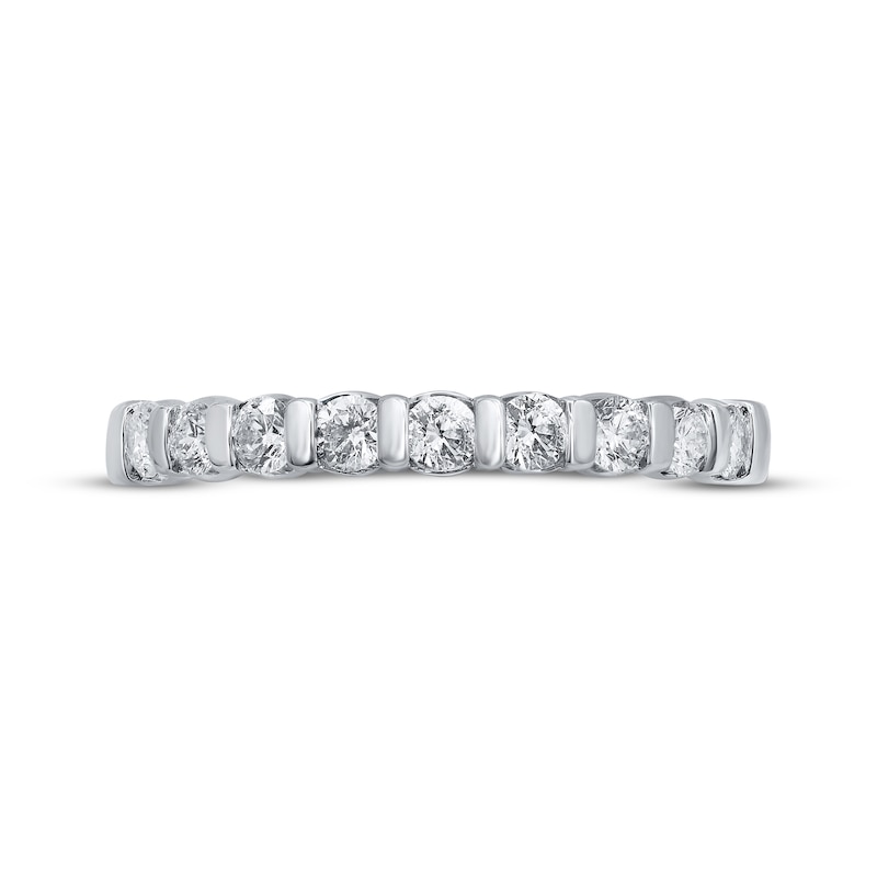 Diamond Anniversary Ring 1/2 ct tw 14K White Gold