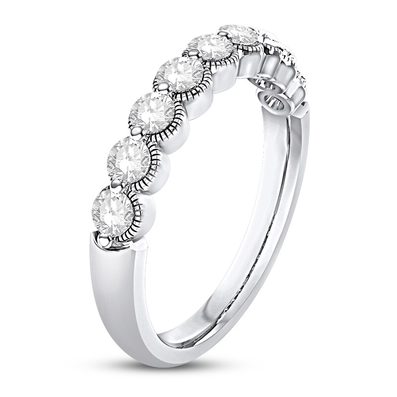 Diamond Anniversary Ring 1/2 ct tw 14K White Gold
