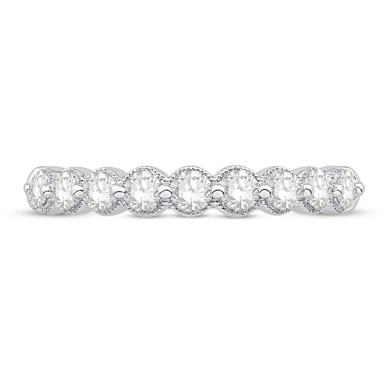Diamond Anniversary Ring 1/2 ct tw 14K White Gold